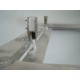 D inspection hatch for plasterboard in aluminium with push-pull opening system 40 x Chiusure2