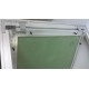 D inspection hatch for plasterboard in aluminium with push-pull opening system 50 x 50 Chiusure2