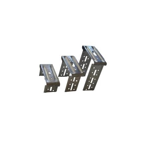Staffa regolabile per profilo 27/60 Regolazione (da 3a6)cm H30cm 100 pezzi