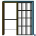Counterframes for sliding doors