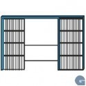 Counterframes for sliding doors