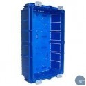 Flush mounting boxes for plasterboard