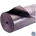 Felt cloth and cardboard subfloor